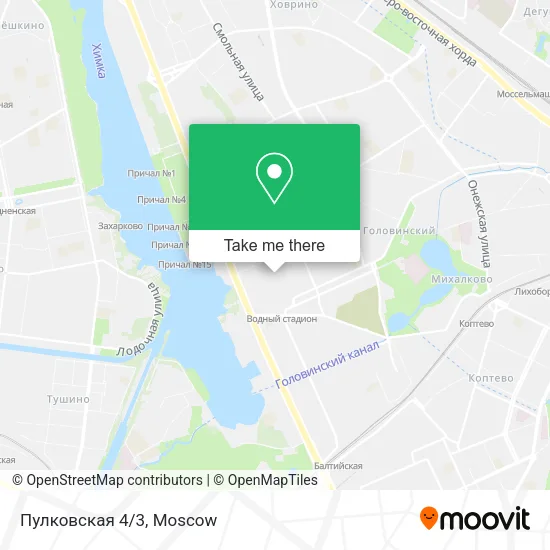 Пулковская 4/3 map