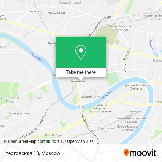 тестовская 10 map