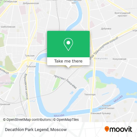 Decathlon Park Legend map