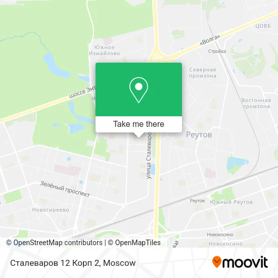 Сталеваров 12 Корп 2 map