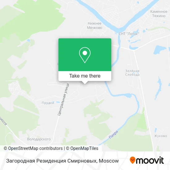 Загородная Резиденция  Смирновых map