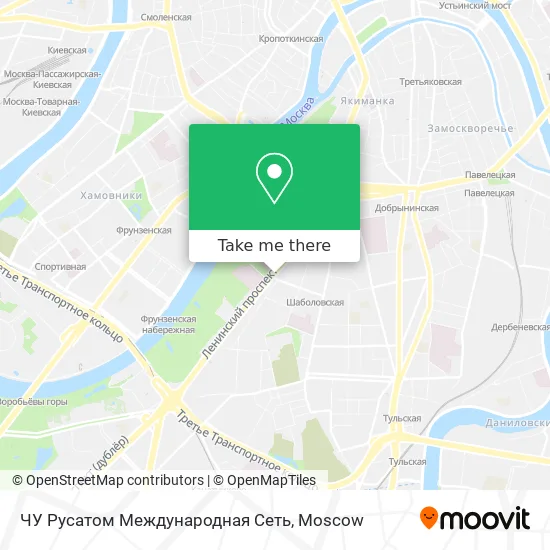 ЧУ Русатом Международная Сеть map