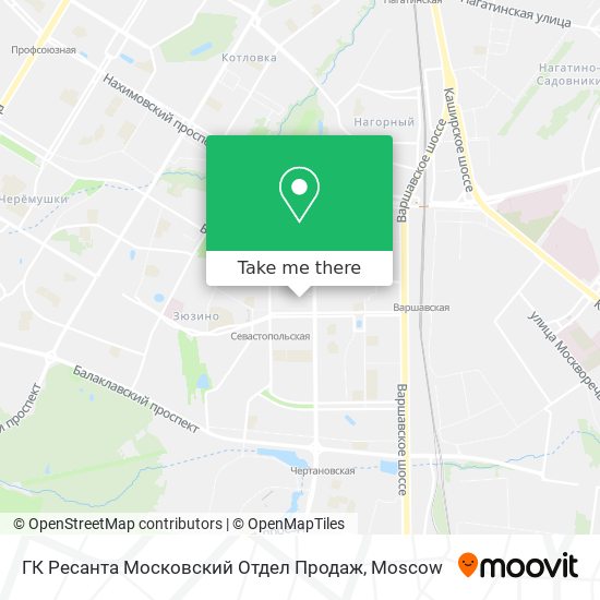 ГК Ресанта Московский Отдел Продаж map