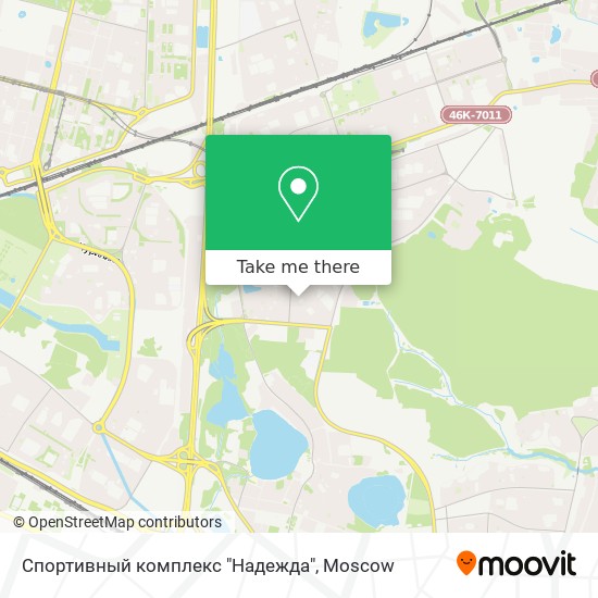 Спортивный комплекс "Надежда" map