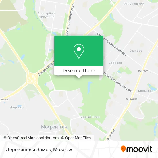 Деревянный Замок map