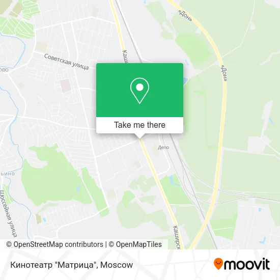 Кинотеатр "Матрица" map