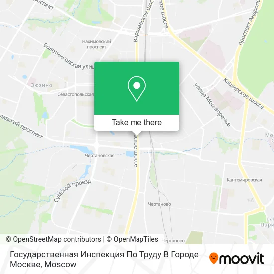 Государственная Инспекция По Труду В Городе Москве map