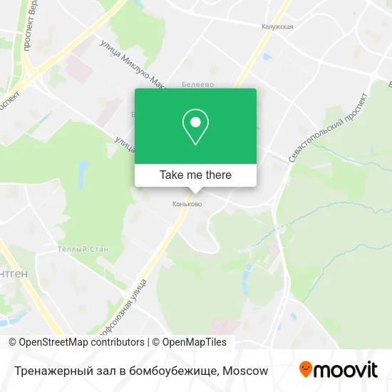 Тренажерный зал в бомбоубежище map