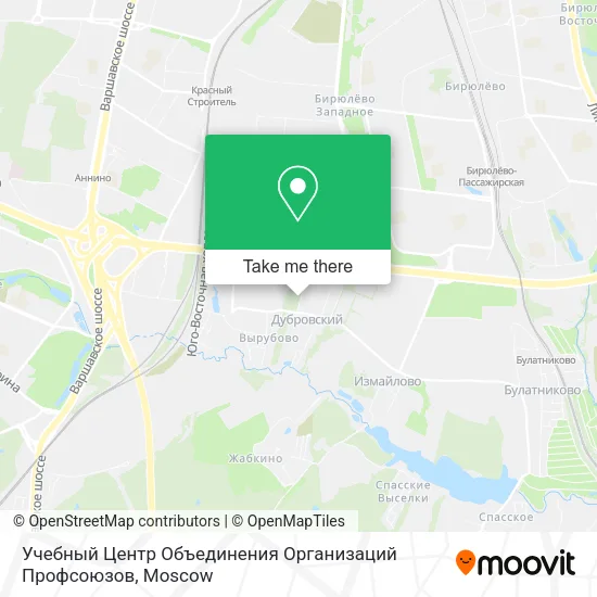 Учебный Центр Объединения Организаций Профсоюзов map