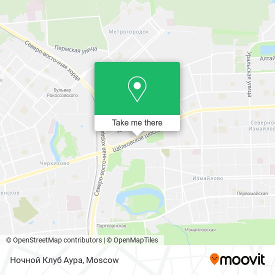 Ночной Клуб Аура map