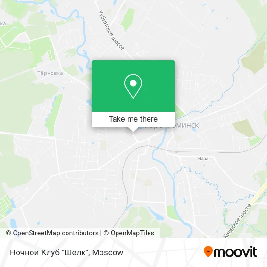 Ночной Клуб "Шёлк" map