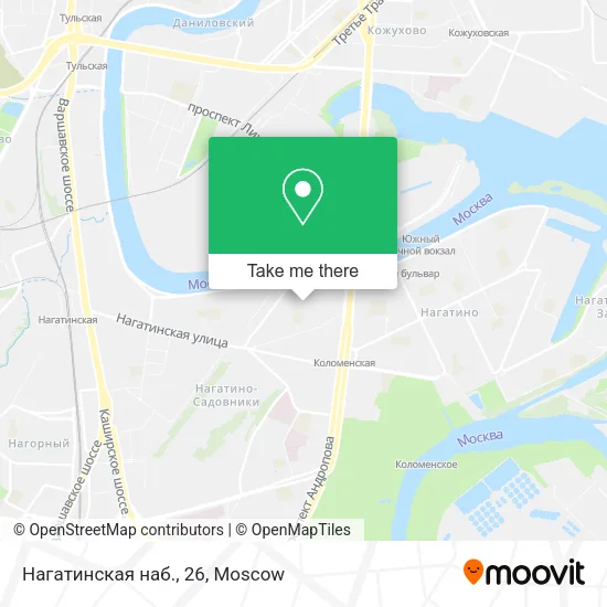Нагатинская наб., 26 map