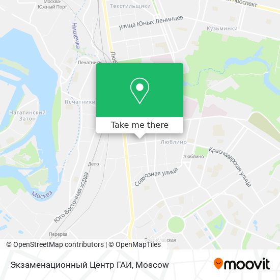 Экзаменационный Центр ГАИ map