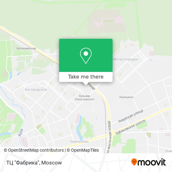 ТЦ "Фабрика" map