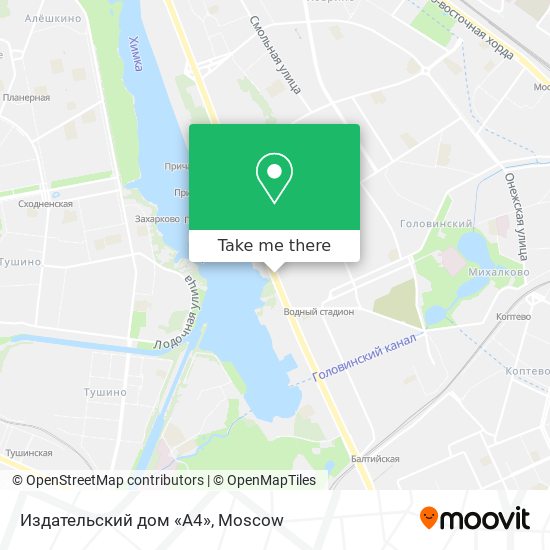 Издательский дом «А4» map