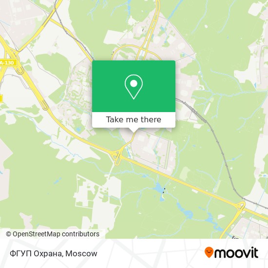 ФГУП Охрана map