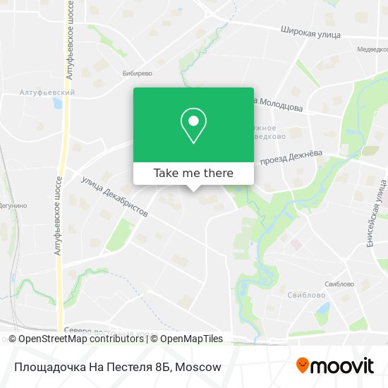 Площадочка На Пестеля 8Б map