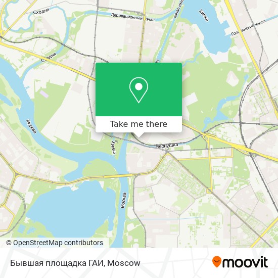 Бывшая площадка ГАИ map