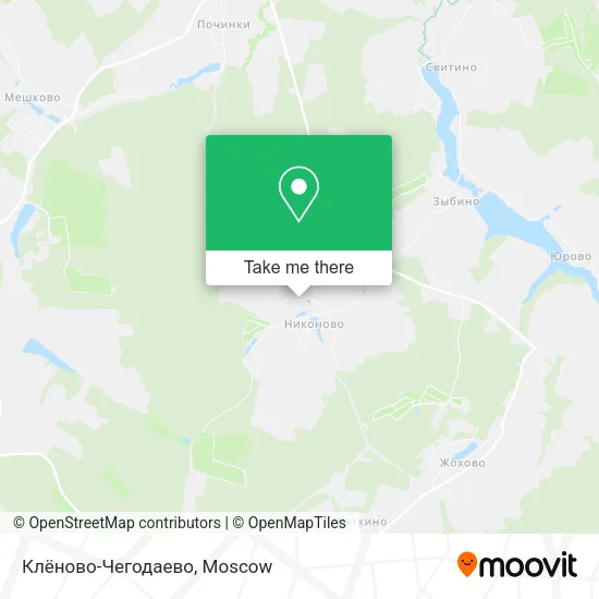 Клёново-Чегодаево map