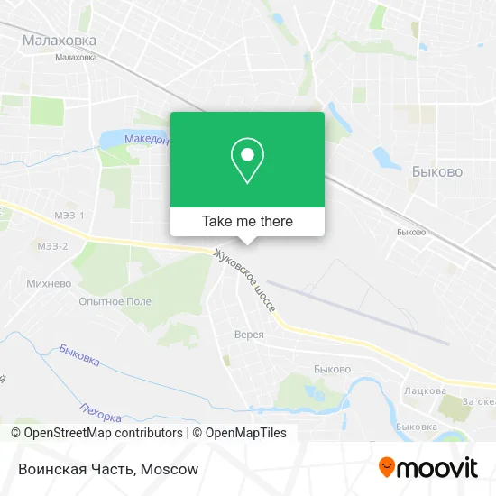 Воинская Часть map