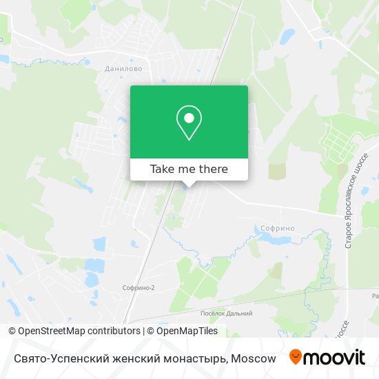 Свято-Успенский женский монастырь map