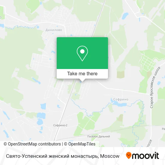 Свято-Успенский женский монастырь map