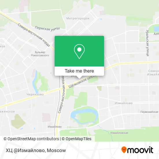 ХЦ @Измайлово map