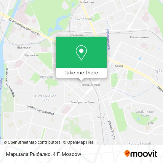 Маршала Рыбалко, 4 Г map