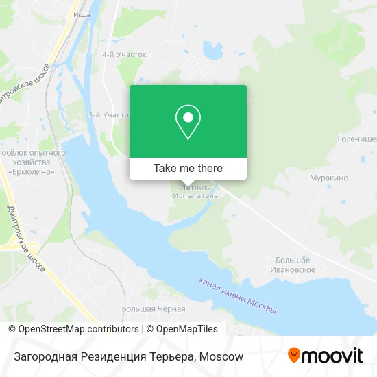 Загородная Резиденция Терьера map