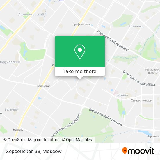 Херсонская 38 map