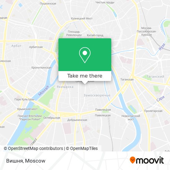 Вишня map