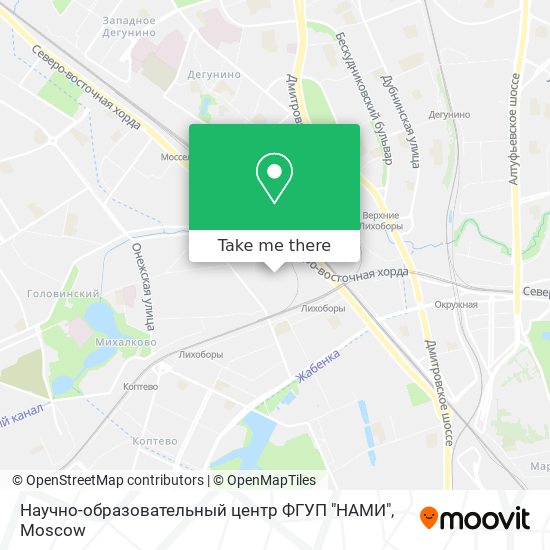 Научно-образовательный центр ФГУП "НАМИ" map