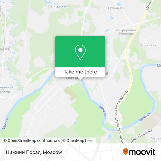 Нижний Посад map