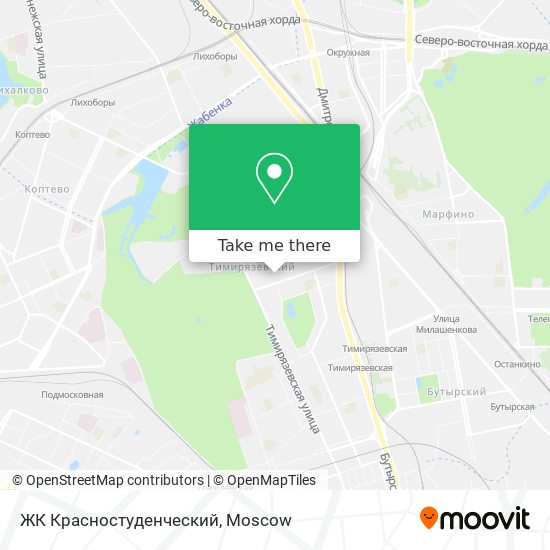 ЖК Красностуденческий map