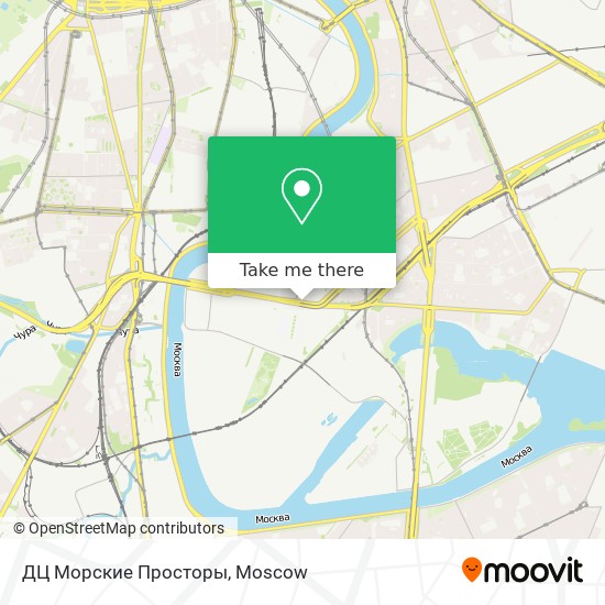 ДЦ Морские Просторы map