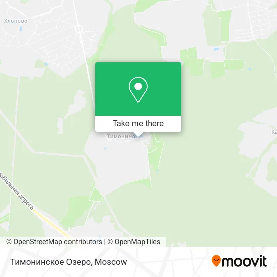 Тимонинское Озеро map