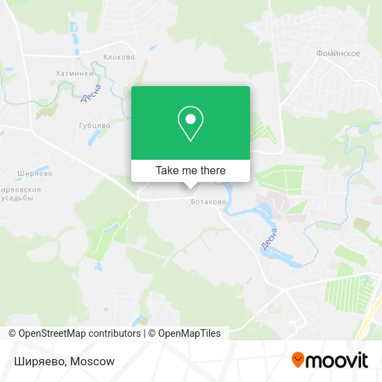 Ширяево map