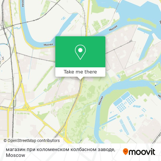 магазин при коломенском колбасном заводе map