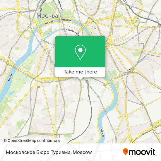 Московское Бюро Туризма map