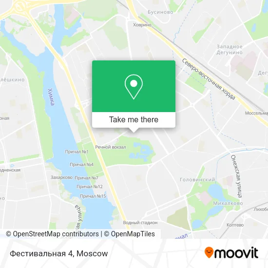Фестивальная 4 map