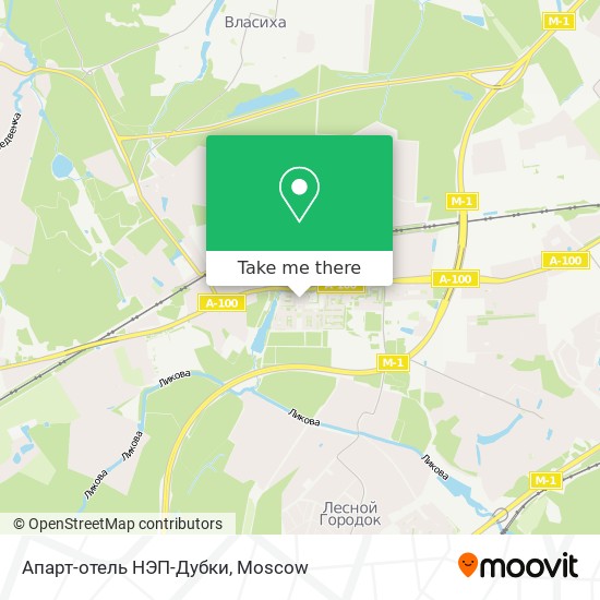 Апарт-отель НЭП-Дубки map