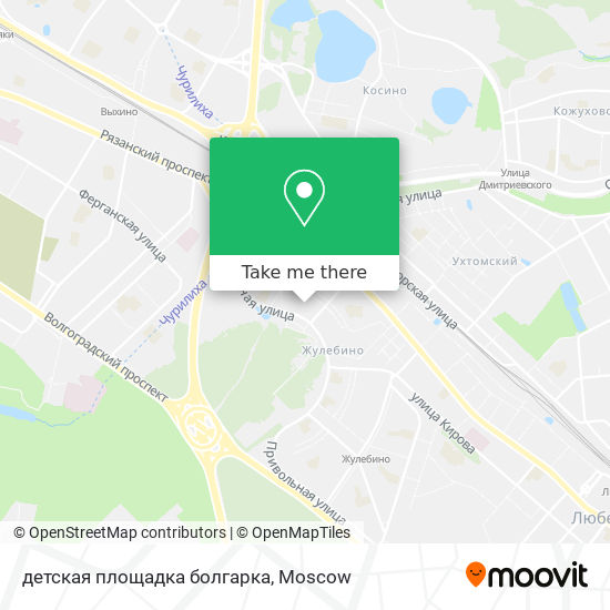 детская площадка болгарка map