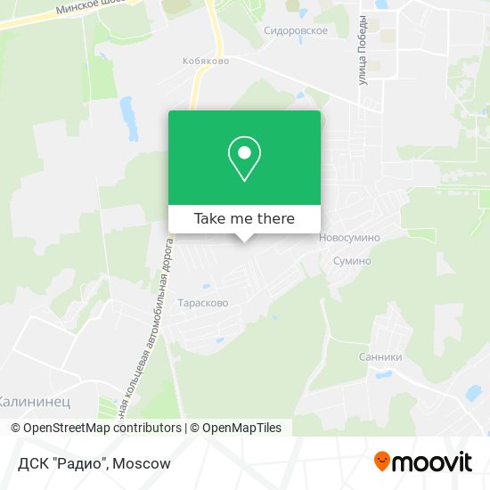 ДСК "Радио" map