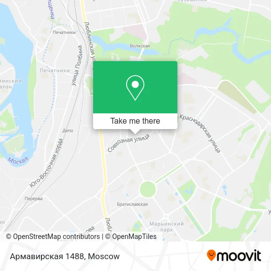 Армавирская 1488 map