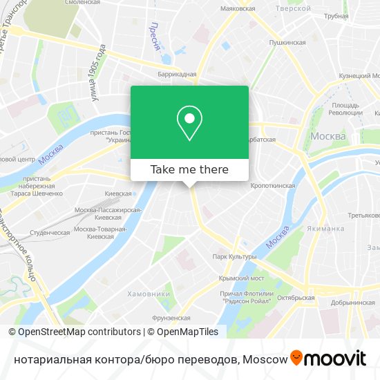 нотариальная контора / бюро переводов map