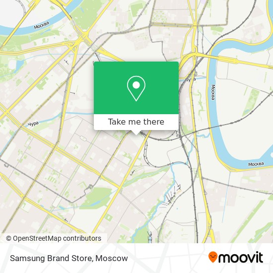 Samsung Brand Store map