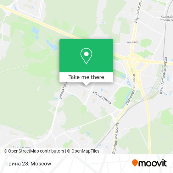 Грина 28 map
