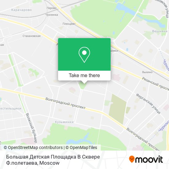 Большая Детская Площадка В Сквере Ф.полетаева map