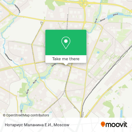 Нотариус Маланина Е.И. map