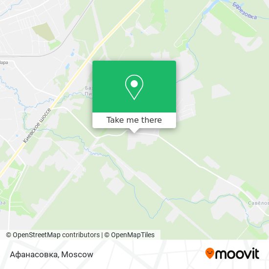 Афанасовка map